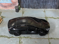 Matchbox Tesla Model X black SpaceX Crew Transport — top view