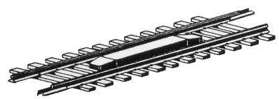 Micro-Trains Line N Scale Magne-Matic Uncoupler in Atlas Track — 988 00 173 product image