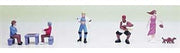 Model Power N Scale City Park People Figure Set – MDP1380 exact product alternate view