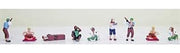 Model Power N Scale Homeless People Figure Set, 9-Pack – MDP1381– product image 2