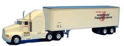 Model Power HO CP Rail Long-Haul Tractor-Trailer – MDP17006 exact product image