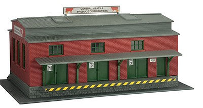 Model Power N Scale Central Meat & Produce Built-Up – MDP2620 exact product image