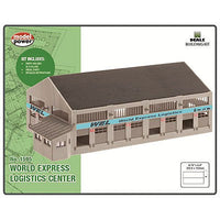 Model Power N Scale World Express Logistics Center Built-Up – MDP2621– product image 1