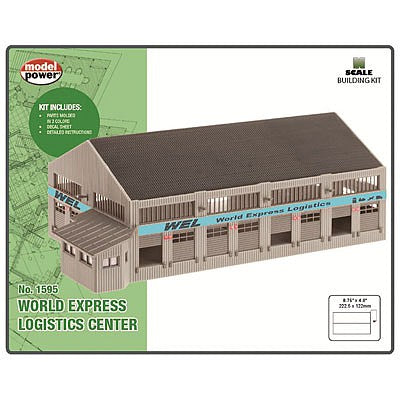 Model Power N Scale World Express Logistics Center Built-Up – MDP2621