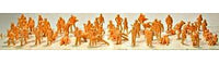 Model Power HO Unpainted Figures, 72-Pack – MDP5772 exact product image