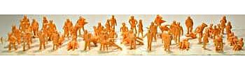 Model Power HO Unpainted Figures, 72-Pack – MDP5772 exact product image