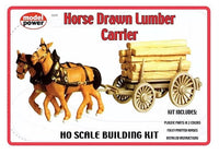 Model Power HO Horse-Drawn Lumber Carrier Kit – MDP624 exact product alternate view