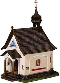 Model Power HO Scale 24-Hour Chapel Structure Kit – 776
