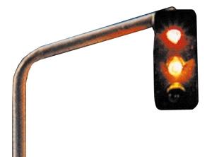 Model Power N Scale Hanging Traffic Light, Right – MDP8561 exact product image