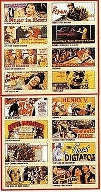 Model Power N Scale 1924–1940 Movie Posters, 8-Pack – MDP8577 exact product image