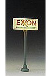 Model Power N Scale Lighted Exxon Gas Station Signs, 2-Pack – MDP8579 exact product image