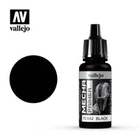 Vallejo Mecha Color Black Primer 17ml Bottle — exact product reference