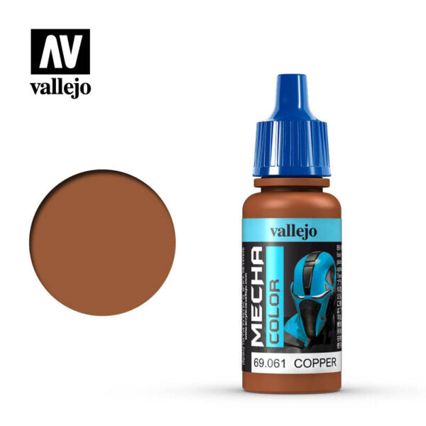 Vallejo Mecha Color Copper 17ml Bottle — exact product reference