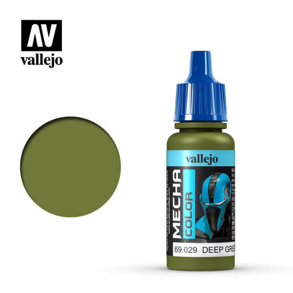 Vallejo Mecha Color Deep Green 17ml Bottle — exact product reference