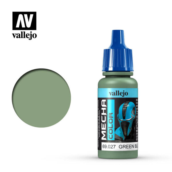 Vallejo Mecha Color Green Blue 17ml Bottle — exact product reference