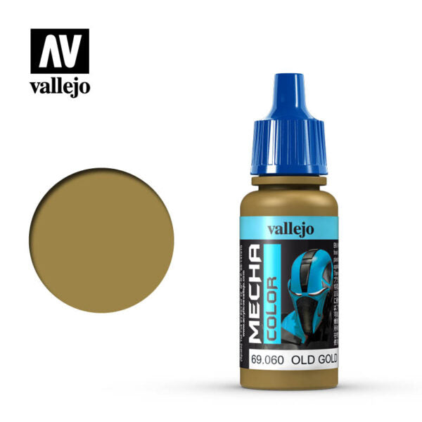 Vallejo Mecha Color Old Gold 17ml Bottle — exact product reference
