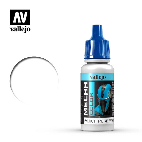 Vallejo Mecha Color Pure White 17ml Bottle — exact product reference