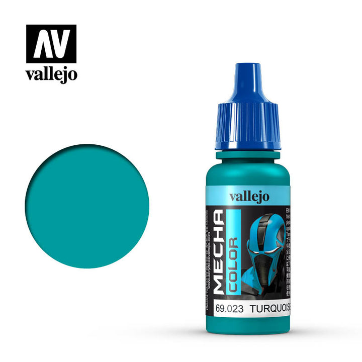 Vallejo Mecha Color Turquoise 17ml Bottle VLJ69023 — exact product reference