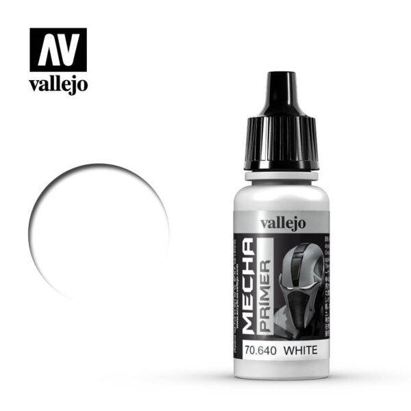 Vallejo Mecha Color White Primer 17ml Bottle — exact product reference