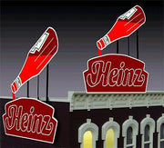Miller Engineering Heinz Billboard – HO/N Scale – 1082– product image 1