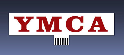 Miller Engineering YMCA Horizontal Sign – HO/O Scale – 2071