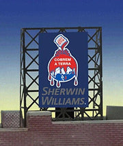 Miller Engineering Sherwin-Williams Billboard – N/Z Scale – 338935