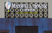 Miller Engineering HO/O Scale Maxwell House Billboard – 4181– product image 1