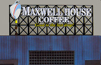 Miller Engineering HO/O Scale Maxwell House Billboard – 4181– product image 1