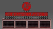 Miller Engineering N/HO Scale A&P Sign – 440152– product image 1