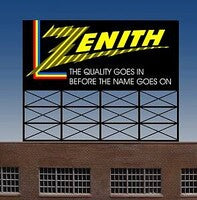 Miller Engineering N/HO Scale Zenith Billboard – 440452– product image