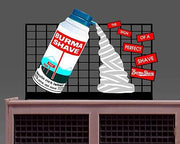 Miller Engineering HO/N Scale Burma-Shave Billboard – 441352– product image 1