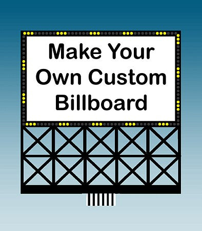 Miller Engineering small custom billboard N HO scale 442352
