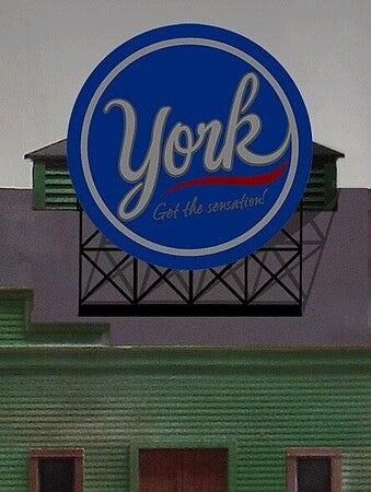 Miller Engineering York Billboard – HO/N Scale – 443352