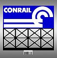 Miller Engineering Small Conrail Billboard – 443652 exact product image