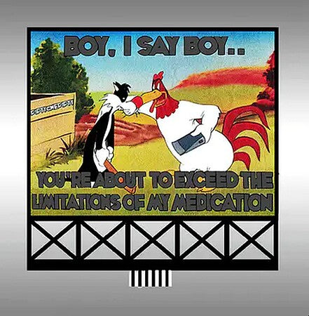 Miller Engineering Foghorn Sign – HO/N Scale – 446402
