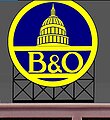 Miller Engineering Large B&O Billboard - MIE882701