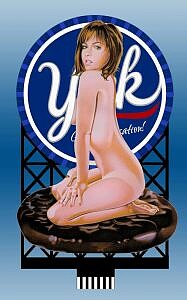 Miller Engineering HO/O York Girl Billboard 88-3851– product image