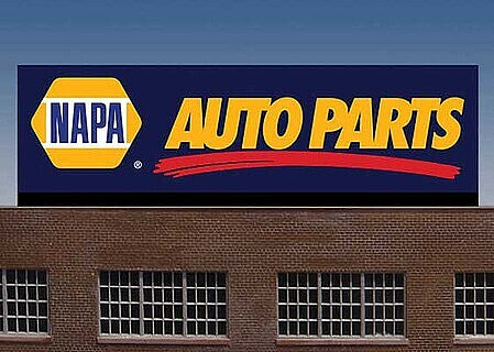 Miller Engineering Large NAPA Billboard – O Scale – 884001– product image