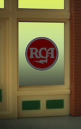 Miller Engineering 9000 RCA window sign