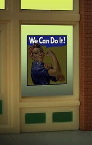 We Can Do It window sign - product image