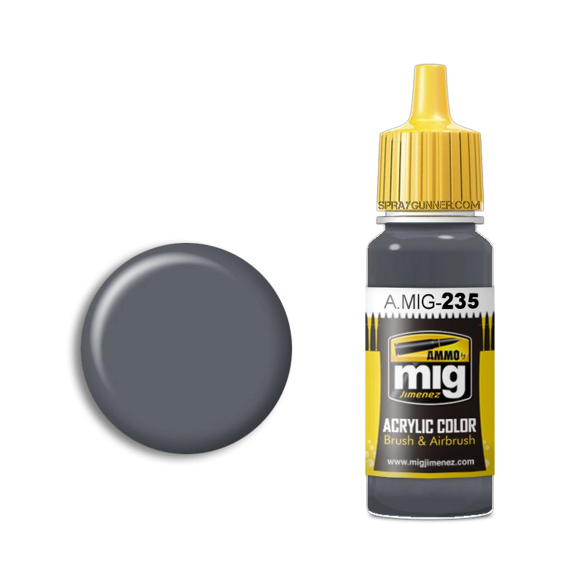 AMMO by Mig Jimenez FS 36152 Dark Gray – A.MIG-0235– product image