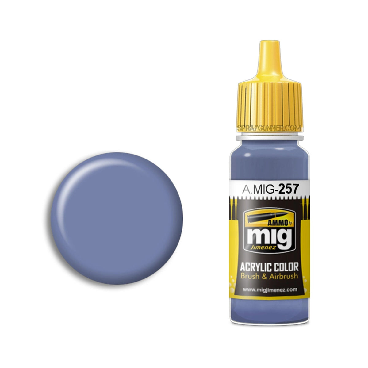 AMMO by Mig Jimenez Azure Blue Acrylic Paint – A.MIG-0257– product image