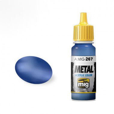 AMMO by Mig A.MIG-0267 Aotake Blue Acrylic Paint – 17 mL– product image