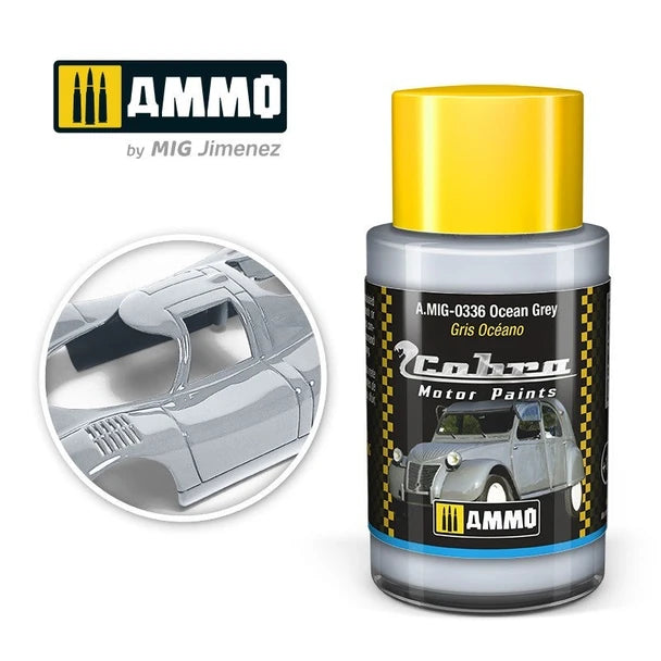AMMO A.MIG-0336 Cobra Motor Ocean Grey 30 mL bottle