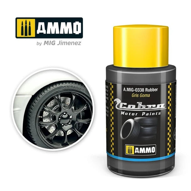 AMMO A.MIG-0338 Cobra Motor Rubber 30 mL bottle