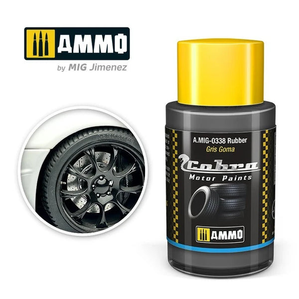 AMMO A.MIG-0338 Cobra Motor Rubber 30 mL bottle
