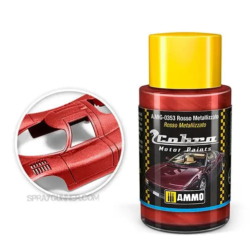 AMMO Cobra Motor Rosso Metallizzato Automotive Paint – A.MIG-0353– product image