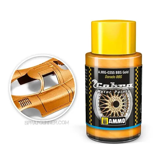 AMMO Cobra Motor BBS Gold Automotive Paint – A.MIG-0355– product image
