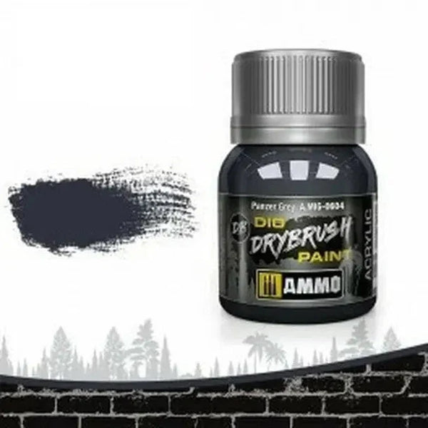 AMMO by Mig Jimenez A.MIG-0604 DIO Drybrush Panzer Grey 40ml
