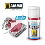 AMMO by Mig Jimenez A.MIG-0817 Red Acrylic Filter 15 mL– product image 1